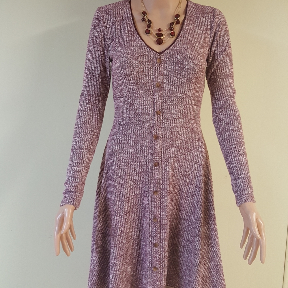 American rag women long sleeve dress